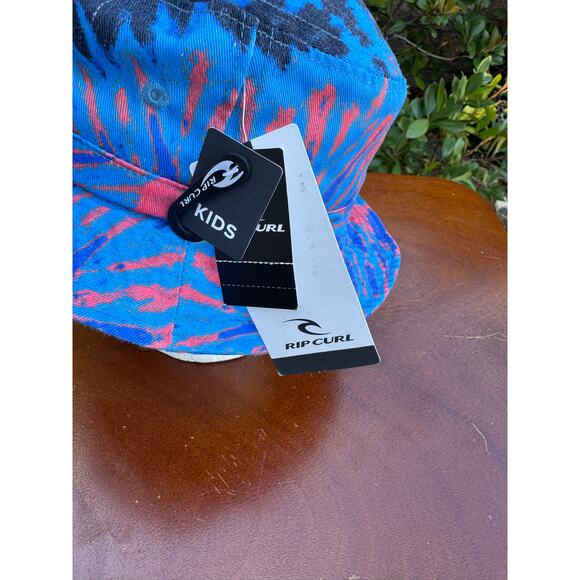 Rip Curl Cosmic Bucket Hat Youth Boys One Size Blue Black Orange NEW - Picture 4 of 11